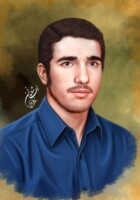 سفارش نقاشی | شهید عزت الله اوضح