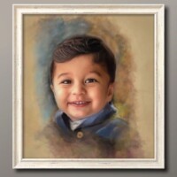 نقاشی کودک سفارش نقاشی | نقاشی کودک | سفارش نقاشی چهره دیجیتال
