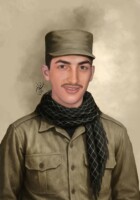 شهید عباس مسجدی | نقاشی چهره
