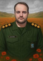 شهید ابوالفضل صفری | نقاشی چهره