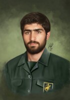 شهید قاسم اصغری | نقاشی شهید | نقاشی شهدا