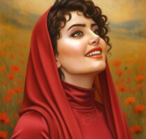 الناز شاکردوست الناز شاکردوست | نقاشی چهره | احسان شعبانی